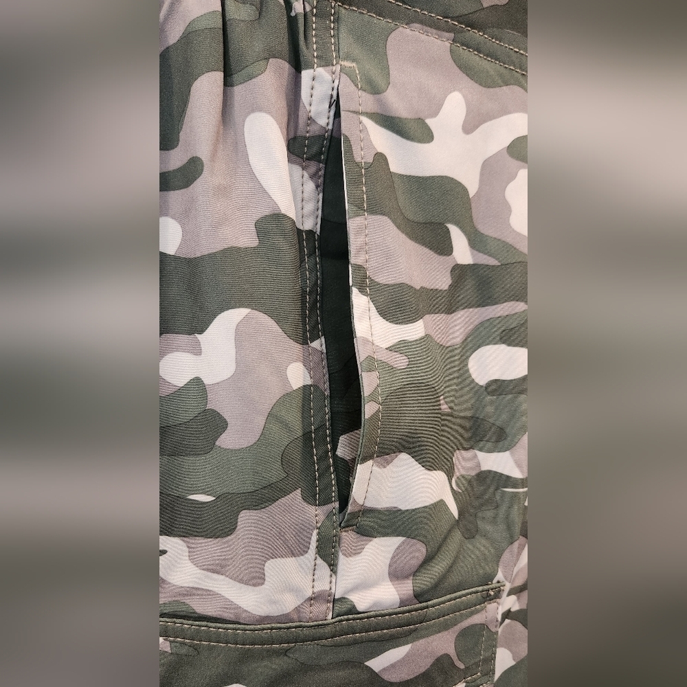 🩳 George Men’s XL Camouflage Swim Shorts Size 40–42 – NWT, 9” Inseam Camo Army - Picture 8 of 16